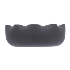 Салатник «Вейв» фарфор 250мл D=11,H=4см черный, изображение 2