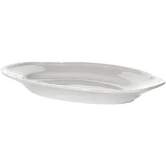 Блюдо «Штутгарт» овальное фарфор ,L=33,B=23см белый, изображение 3