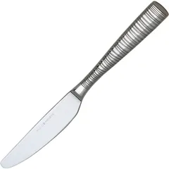 Dessert knife “Pirouette”  stainless steel  L=20cm  silver.