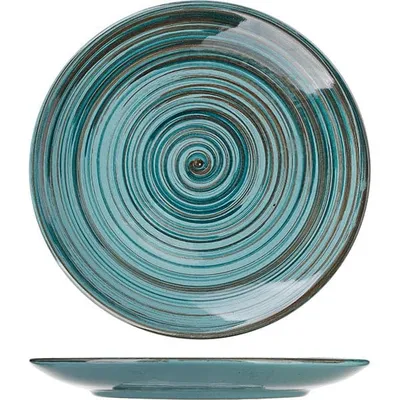 Тарелка «Скандинавия» мелкая керамика D=22,H=2см голуб., Диаметр (мм): 220