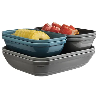 Поднос для подачи «Эмма» GN 1/2 пластик ,H=30,L=325,B=260мм черный, изображение 3