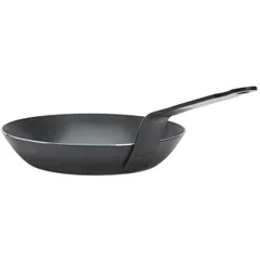 Сковорода голуб.сталь D=20,H=5,L=37см серый, изображение 3