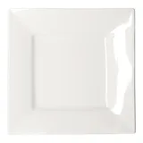 Тарелка «Кунстверк» квадратная фарфор ,H=17,L=220,B=220мм белый