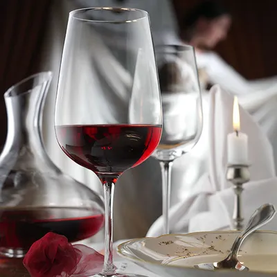 Бокал для вина «Грандэзза» хр.стекло 360мл D=77,H=214мм прозр., изображение 4