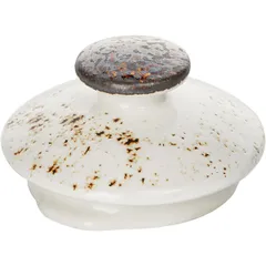 Крышка для чайника «Крафт» 0367 фарфор белый