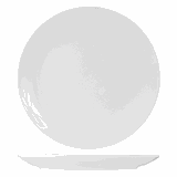 Тарелка «Кунстверк» мелкая без борта фарфор D=16см белый