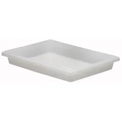 Food container polyethylene 18.9l ,H=9,L=66,B=46cm white