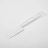 Лопатка жаропрочная силикон,пластик ,L=257/90,B=53мм белый