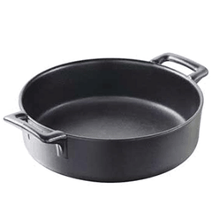 Baking dish porcelain 1l D=185,H=55mm black