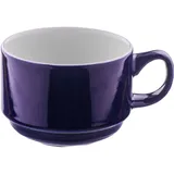 Чашка чайная «Карнавал» фарфор 225мл D=8,H=6см синий