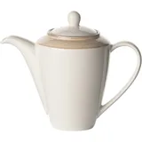 Кофейник «Чино» фарфор 0,6л D=51,H=175,L=250мм белый,бежев.