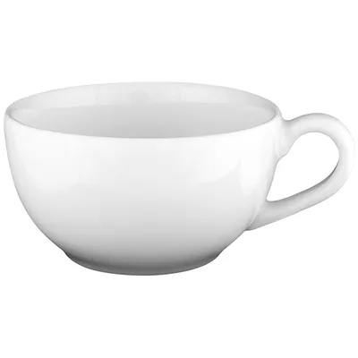 Чашка чайная «Белая» Классик фарфор 250мл D=105/133,H=57мм белый, Объем по данным поставщика (мл): 250