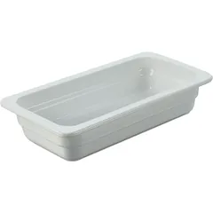 Gastronorm container 1/3  porcelain  1.9 l , H=65, L=325, B=176mm  white