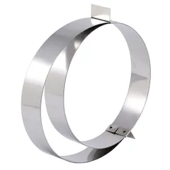 Sliding ring  stainless steel  D=18/36, H=5cm  metal.