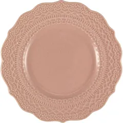 “Skalistos” pie plate  ceramics  D=15, H=2cm  pink.