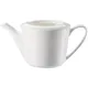 Чайник заварочный «Джейд» без крышки кост.фарф. 400мл белый, изображение 2