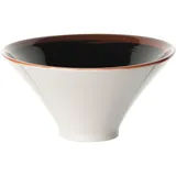 Салатник «Кото» фарфор 1л D=20,H=11см черный,коричнев.
