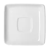 Блюдце «Кунстверк» квадратное фарфор ,L=13,2,B=13,2см белый