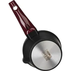 Сотейник «Винум» алюм.литой,бакелит 1,5л D=16,H=10см черный,красный, изображение 3