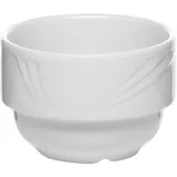 Чашка бульонная «Аркадия» фарфор 220мл D=90,H=60,L=145мм белый
