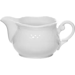 Соусник «Афродита» фарфор 400мл ,H=80,L=165мм белый