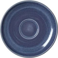 Saucer “Revolution Bluestone”  porcelain  D=15cm  blue