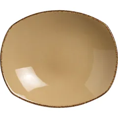 Deep plate “Terramesa Vit”  porcelain , H=55, L=255, B=240mm  beige.