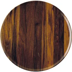 Тарелка «Вуд Эссенс» фарфор D=32см древесн.