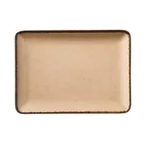 Блюдо прямоугольное 18*13см, оранжевый, Pearl, Kutahya