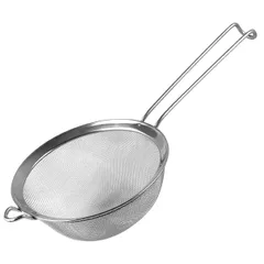 Colander-sieve “Prootel”  stainless steel  D=14, H=10, L=34 cm  metal.