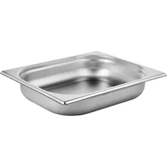 Gastronorm container (1/2)  stainless steel  3.6 l , H=65, L=325, B=265mm  metal.