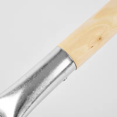 Сковорода-вок сталь нерж.,дерево D=35см, изображение 3