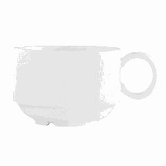 Tea cup “Embassy white”  porcelain  270 ml  white