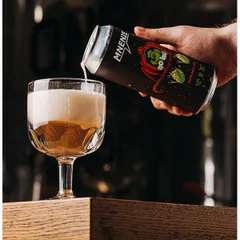 Бокал для пива «Хоффман» стекло 296мл D=97/85,H=155мм прозр., изображение 3