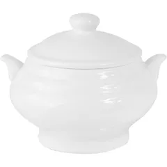 Чашка бульонная «Кунстверк» фарфор 350мл D=90,H=110,L=145мм белый