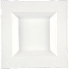 Тарелка глубокая «Онирос» квадратная фарфор ,L=25,5,B=25,5см белый