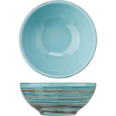 Пиала для чая «Скандинавия» керамика 200мл D=9,H=5см голуб., изображение 3