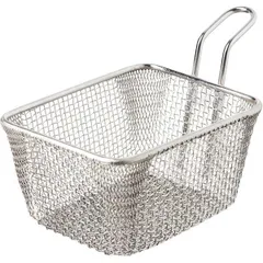 Корзинка для картофеля фри сталь нерж. ,H=7,L=13,B=10см