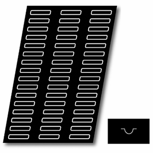 Форма кондитерская[48шт] ,H=15,L=600,B=400мм