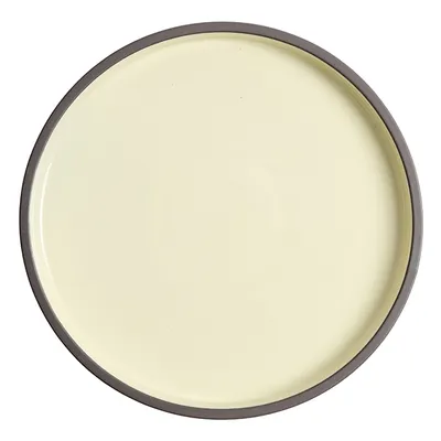 Тарелка «Блисс» с бортом фарфор D=268,H=31мм бежев.