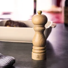 Мельница для перца «Париж Ю Селект» бук,сталь нерж. D=59,H=180мм св. дерево,золотой, изображение 2