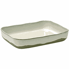 Baking dish No. 10 “Mercy”  sandstone , H=55, L=301, B=223mm  creams.