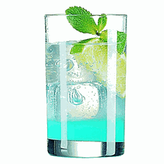 Highball “Elegance” glass 230ml D=65,H=110mm clear.