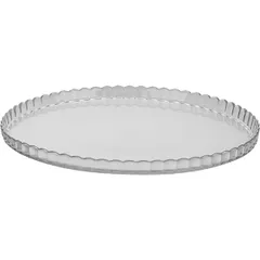 Блюдо сервировочное «Патиссери» стекло D=280,H=16мм прозр., изображение 2