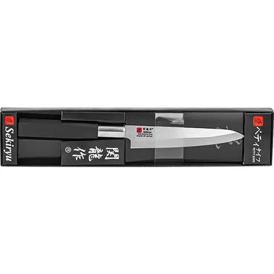 Нож кухонный «Токио» двусторонняя заточка сталь нерж.,пластик ,L=235/120,B=25мм, изображение 2