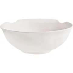 Salad bowl handmade porcelain D=21,H=8cm white