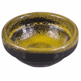 Соусник «Млечный путь салатовый» фарфор 30мл D=60,H=25мм салатов.,черный