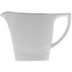 Milk jug “Atlantis” porcelain 150ml D=55,H=85,L=120,B=70mm white