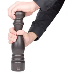 Мельница для соли «Париж» металлический механизм бук,металл D=67,H=300мм шоколад., изображение 3