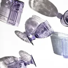 Бокал для вина стекло 220мл D=85,H=144мм фиолет., изображение 3